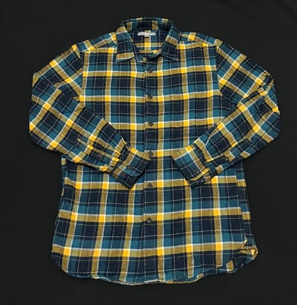 Kemeja Flanel Uniqlo Original