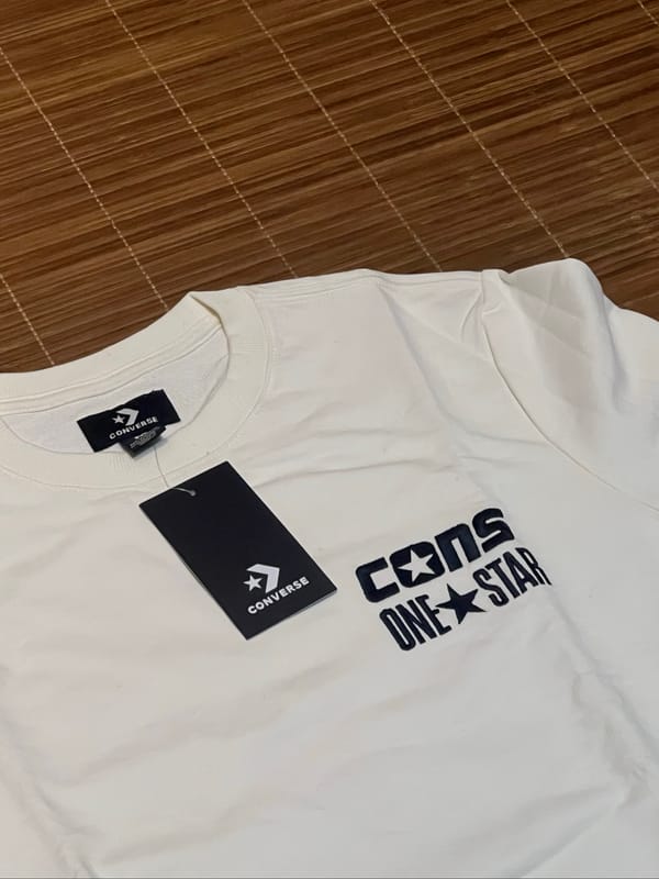 Crewneck Converse White, foto 4