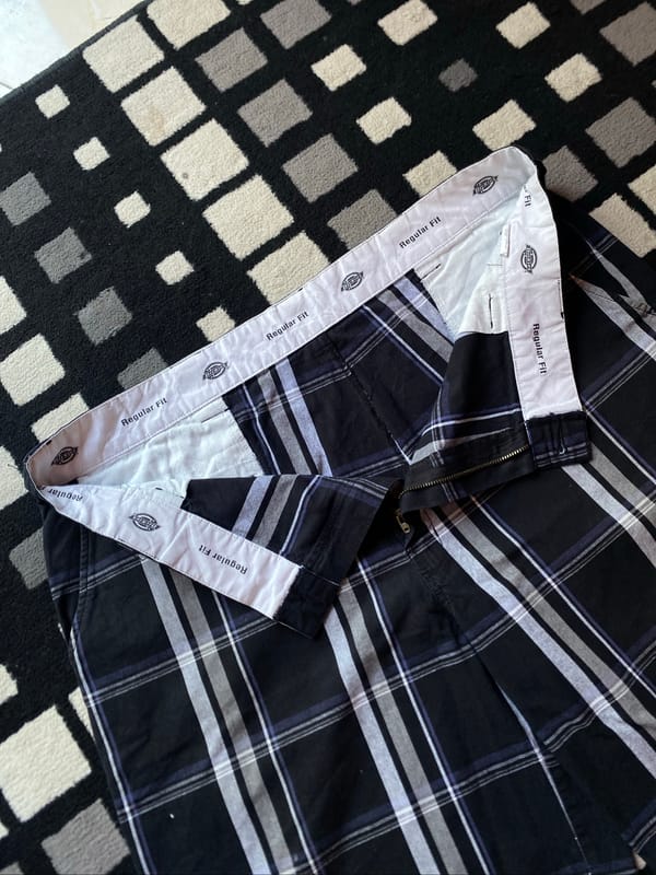 Dickies Jorts Plaid, foto 6
