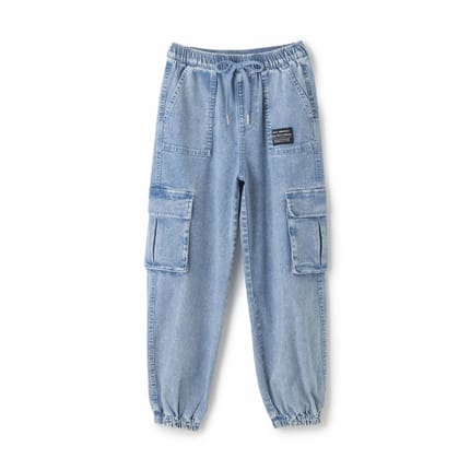 Uniqlo Ultra Stretch Denim Cargo Joggers