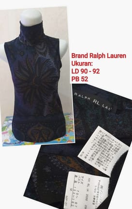 Baju seksi / baju kutung / baju tanpa lengan
