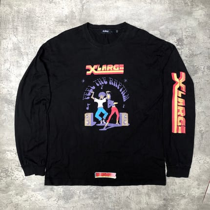 XLarge longsleeve spellout