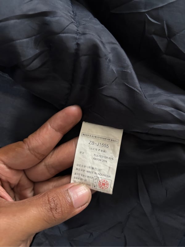 Work Jacket Ziben Black Navy, foto 9