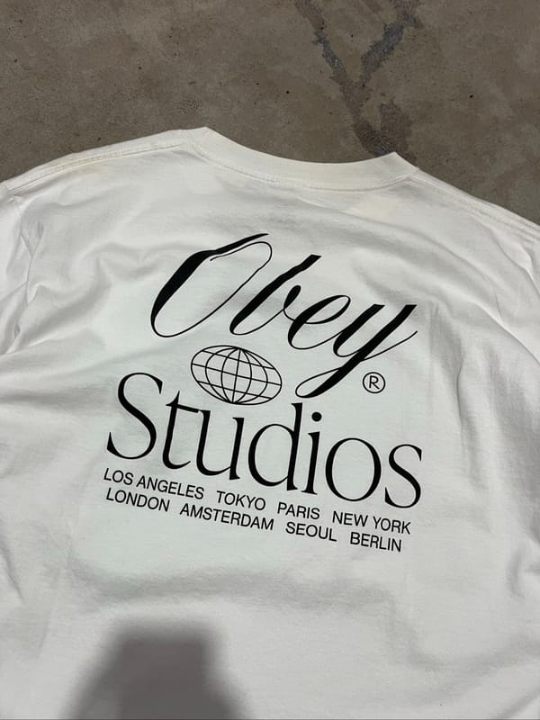 Obey Studio Tshirt, foto 3