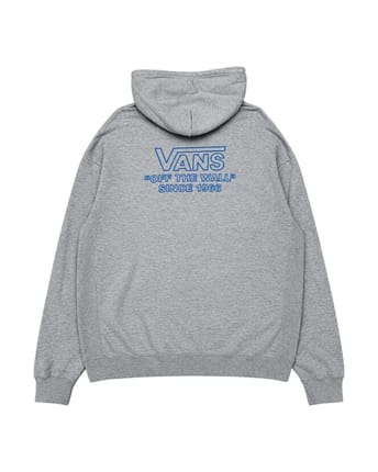 Vans Stripe Logo Hoodie Grey Japan Market