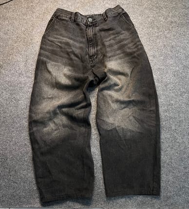 Baggy jeans blackwash