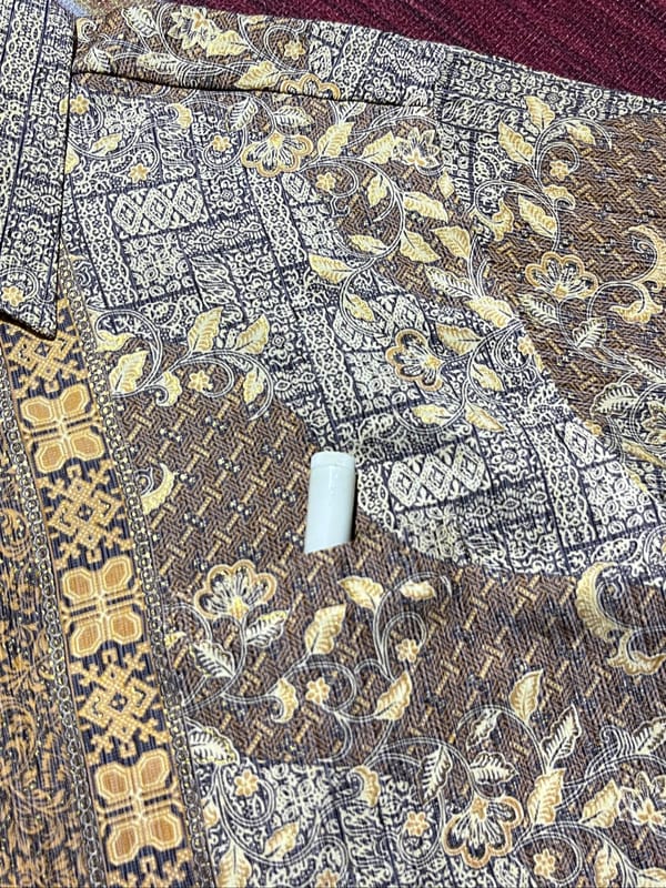 Batik Keris Button-up Short Sleeve Shirt, foto 4