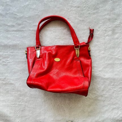 coach leather tote