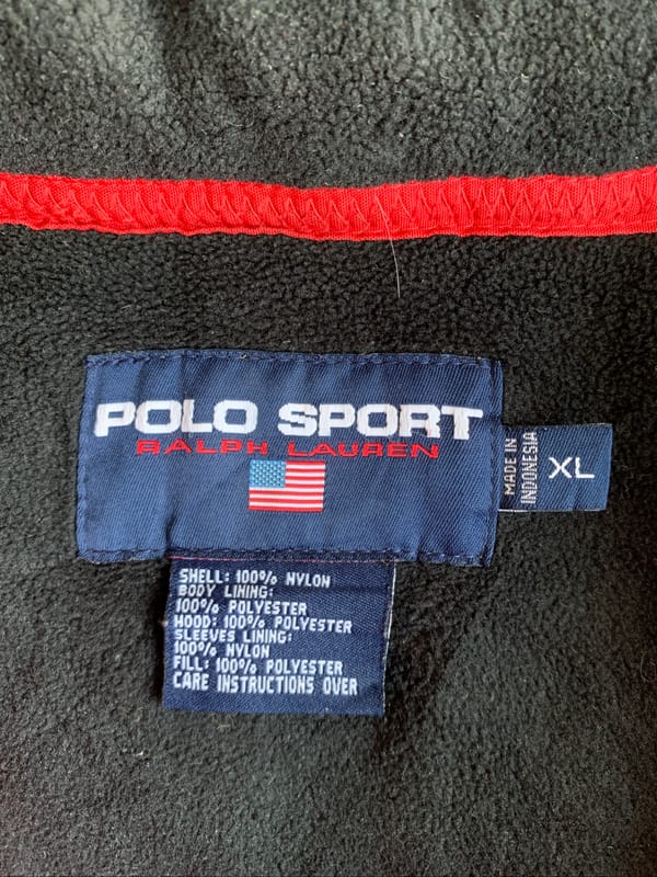 JACKET VINTAGE POLO SPORT, foto 10