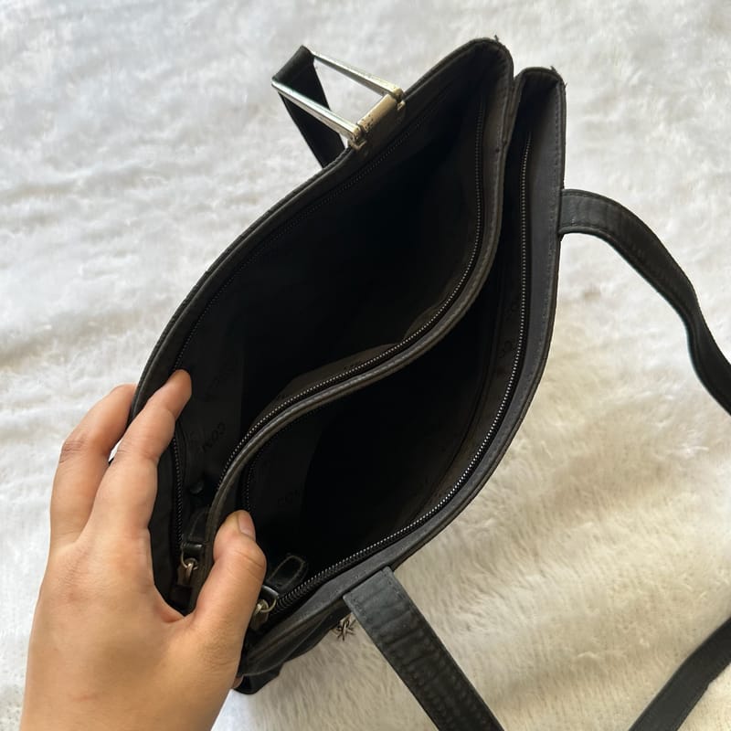 black long shoulderbag, foto 3