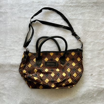brown slingbag