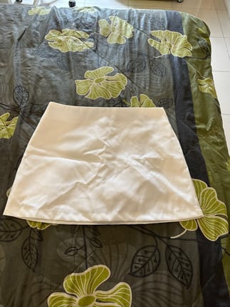 Mini skirt white