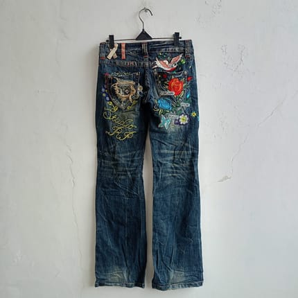 Studio RP Bootcut Low Rise Emboidered