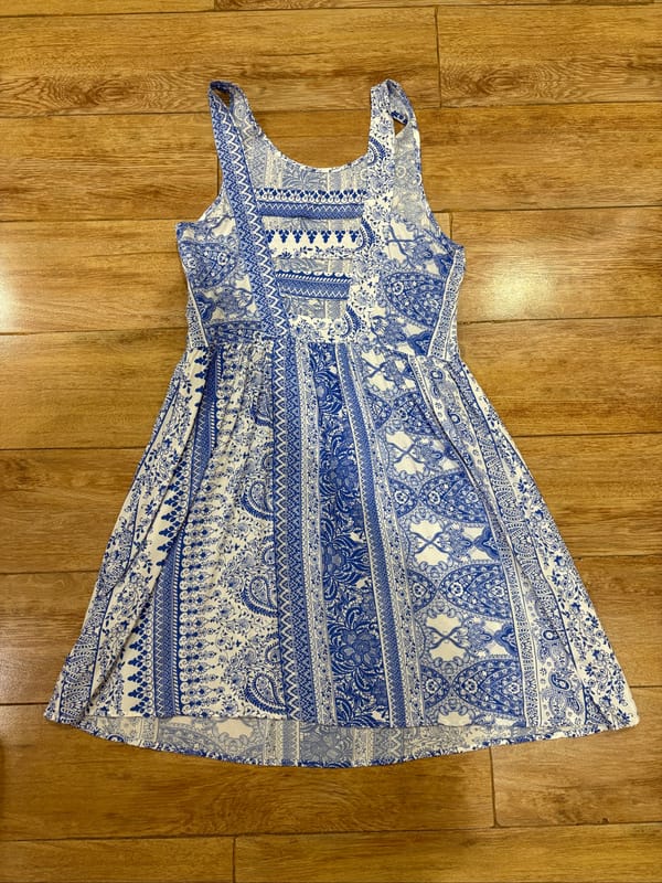 Cotton On Summer Dress Blue, foto 2