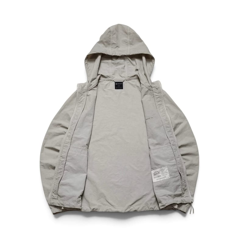 Snow Peak Nylon Hooded Double Pocket Windbreaker Jacket, foto 7
