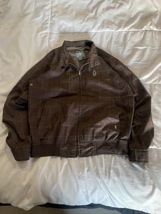 stussy glen check harington 00'