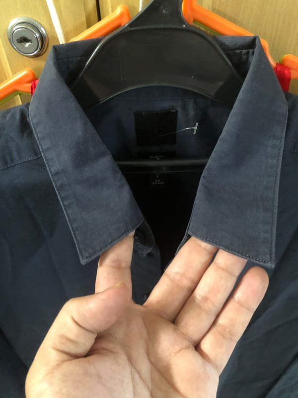 kemeja H&M size S, foto 3