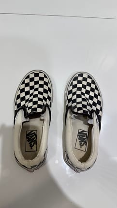 vans classic slip-on checkerboard