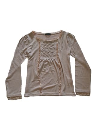 Weaver Cream Top