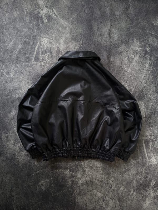 Efalo Leather jacket faux, foto 7
