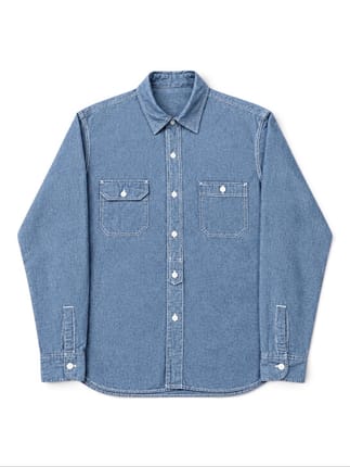 oshkosh chinstrap chambray shirt.