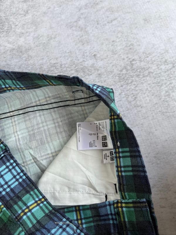 UNIQLO TARTAN JEANS SECOND SIZE 30, foto 9