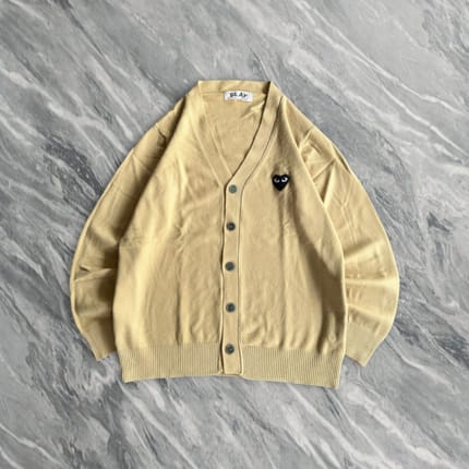 Cardigan Play C.D.G Black Heart
