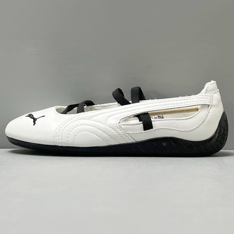 [Termurah] Sneakers - Puma Speedcat Ballet White Black, foto 4