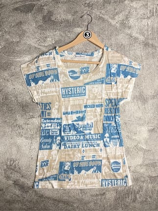 Hysteric glamour t shirt