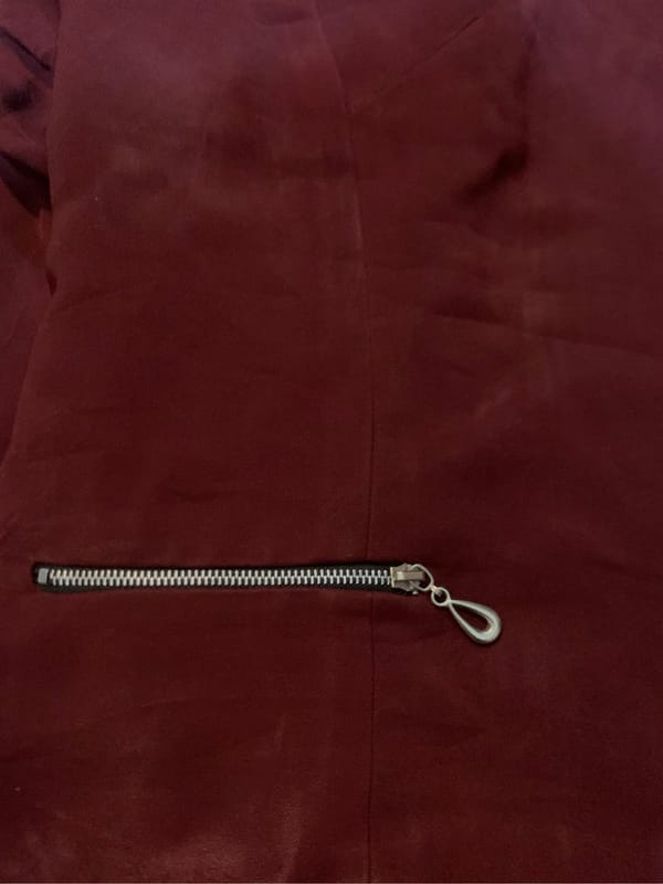 Maroon Jacket Classic Style, foto 4