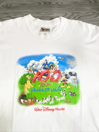 Vintage 90s Walt Disney World 100 Years