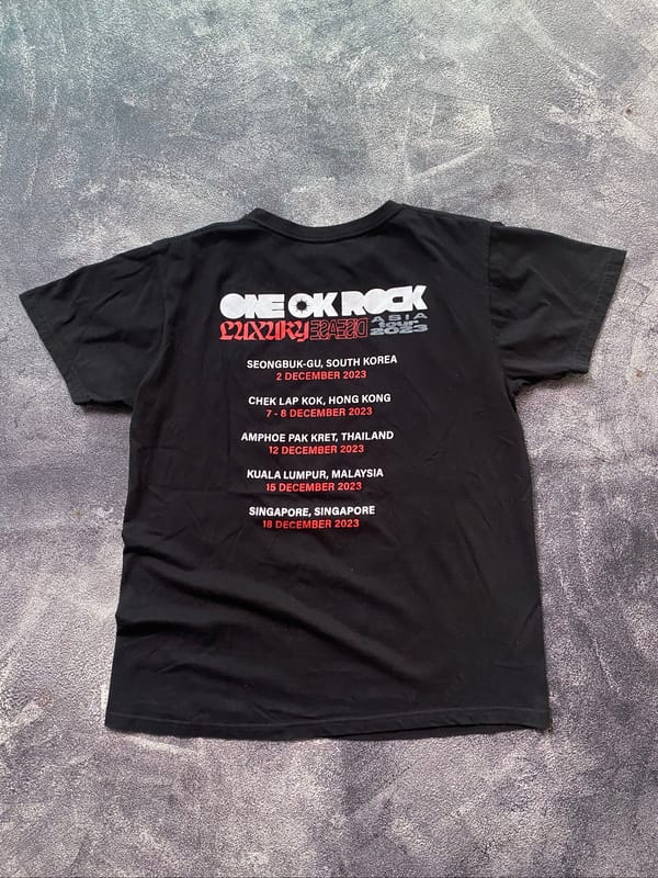 BAND ONE OK ROCK TOUR TEE, foto 3