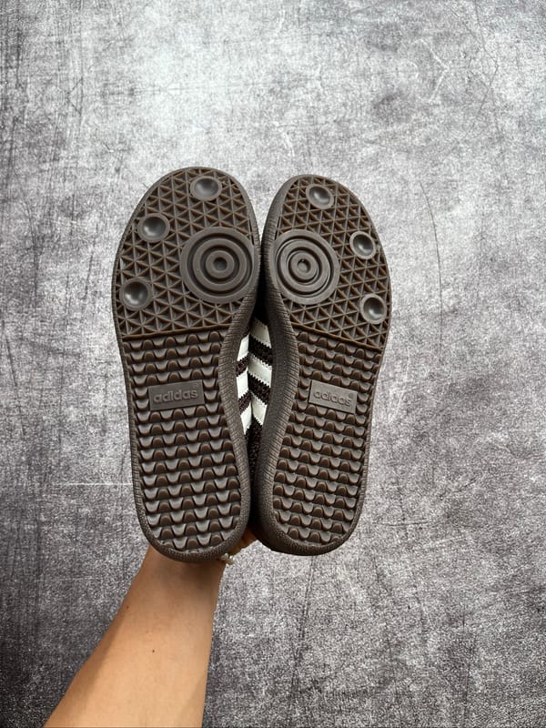 Adidas Samba Jane Brown White, foto 5