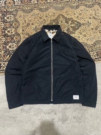 Work Jacket Boxy Fit Black