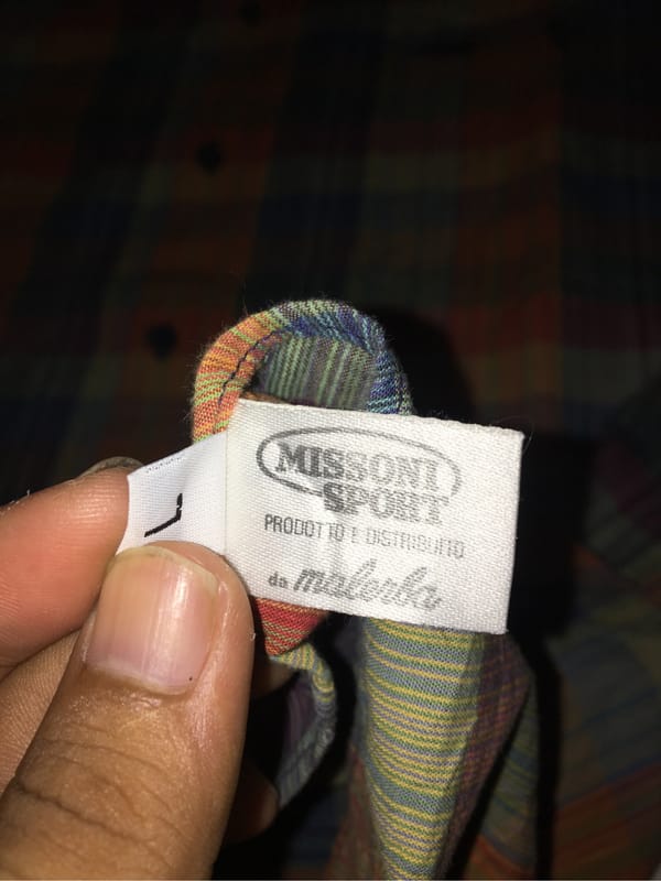Kemeja Missoni Sport de Malerba, foto 8
