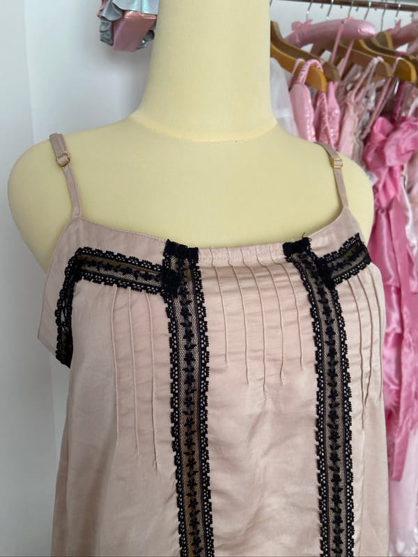 Satin Lace Tanktop, foto 3