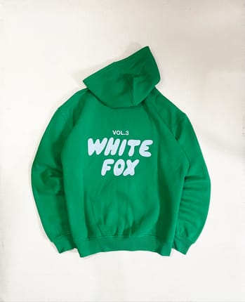 Hoodie VOL.3 White Fox Boxy Fit
