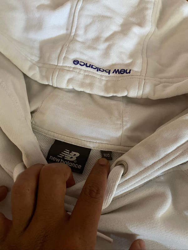 HODIE NEWBALANCE BIG LOGO, foto 3