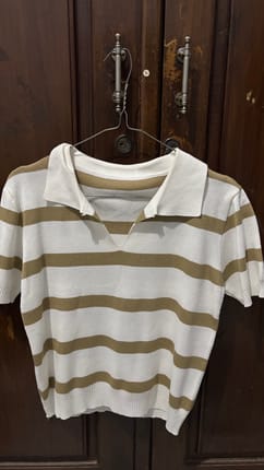 stripe knit top