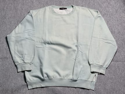 SIDE SLIT CREWNECK MINT