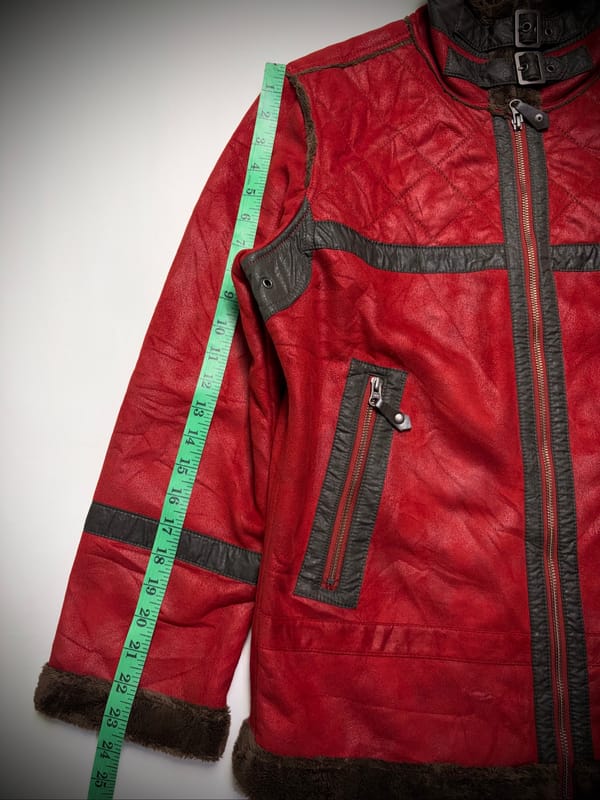 JACKET FUR SHERPA PUNK GOTHIC VKEI, foto 10