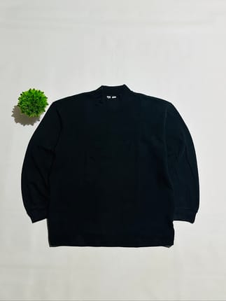 Uniqlo Sweatshirt Pria black
