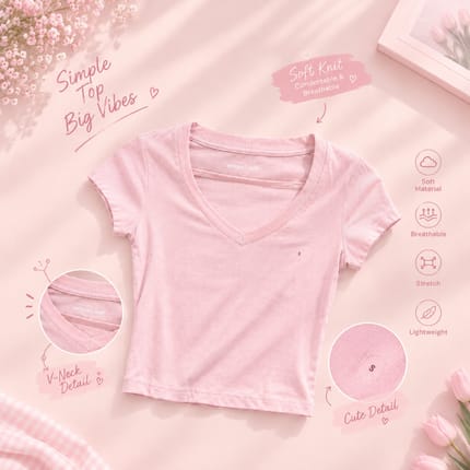 v neck t-shirt