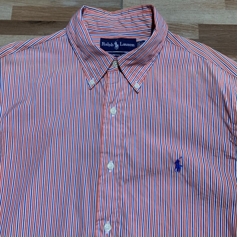 Polo Ralphluaren Strip Logo L/S Button Shirt, foto 2
