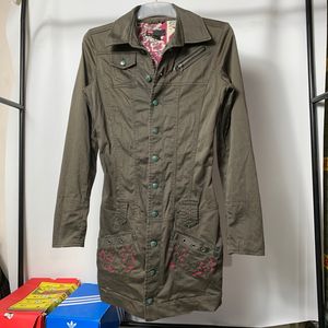 Diesel Grunge Emo Parka Wanita green