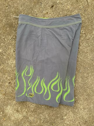 Boardshort Quiksilver Neon Flame