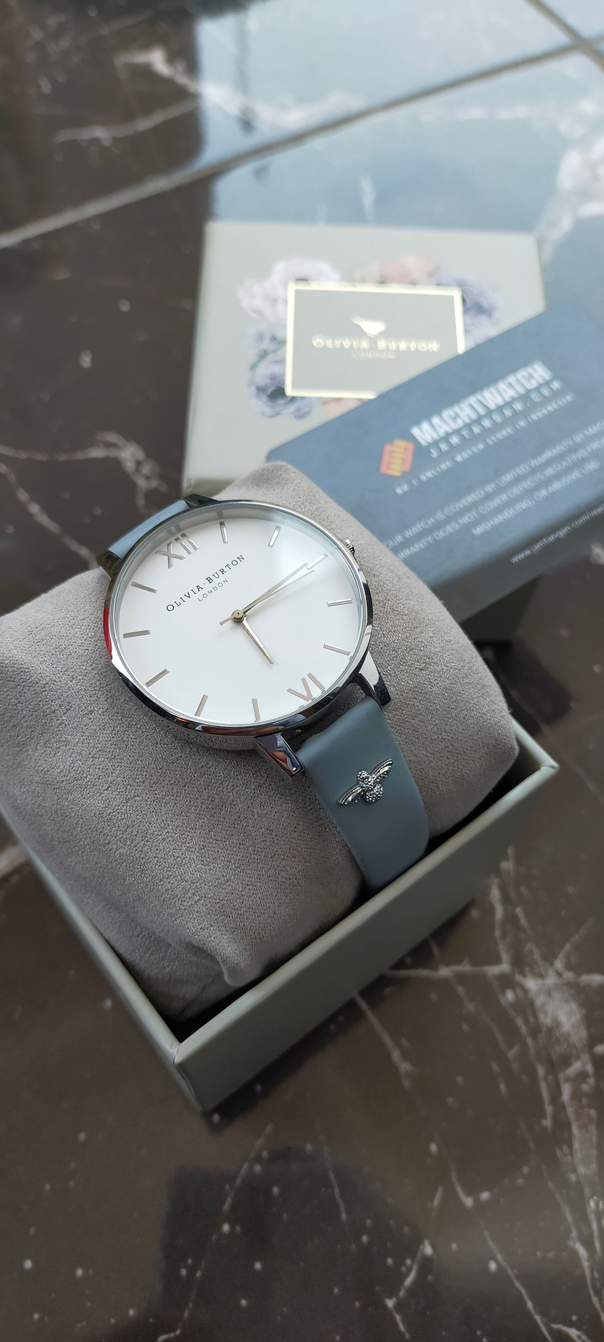 Luxury Casual Watch Wanita silver
