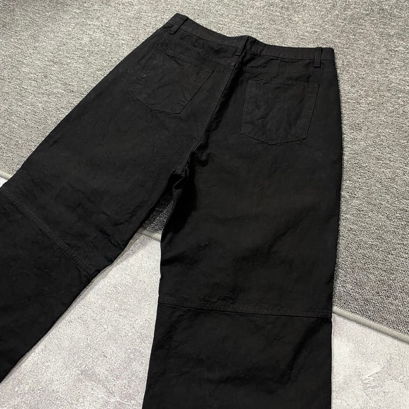 BASEMOMENT baggy black jeans, foto 7