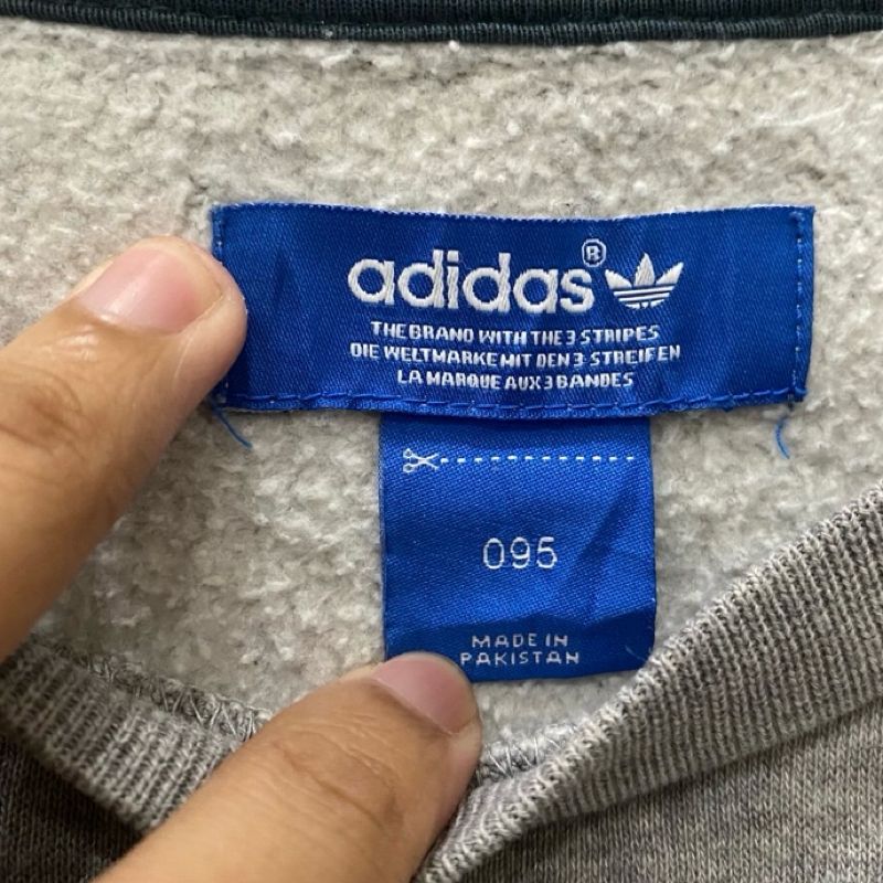 Adidas Casual Sweater Pria gray, foto 3