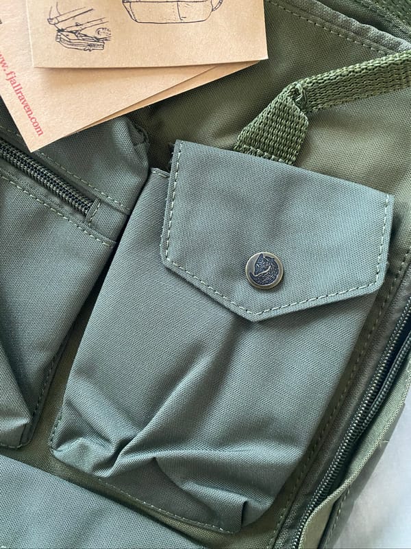 Fjällräven Kånken Backpack — Olive, foto 3